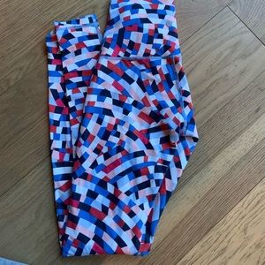 Lululemon Multi color leggings. Size 4